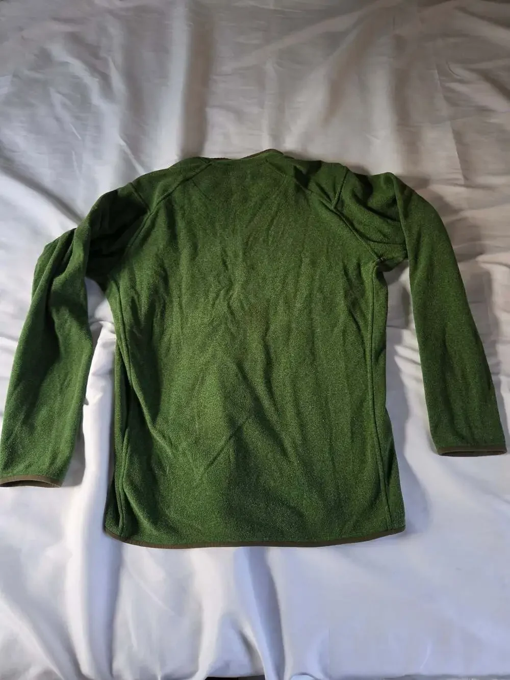 Arc'teryx Quarter Zip Fleece Pullover Green Men's Size M